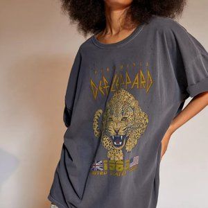 Def Leppard 1983 Tour T-Shirt Dress